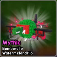 Bombardilo Watermelondrillo - Legendary brainrot in Plants vs Brainrots