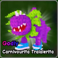 Carnivourita Tralalerita - Legendary brainrot in Plants vs Brainrots