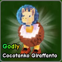 Cocotanko Giraffanto - Mythic brainrot in Plants vs Brainrots