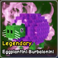 Eggplantini Burbalonini - Legendary brainrot in Plants vs Brainrots